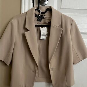 NWT Women's Cropped Blazer